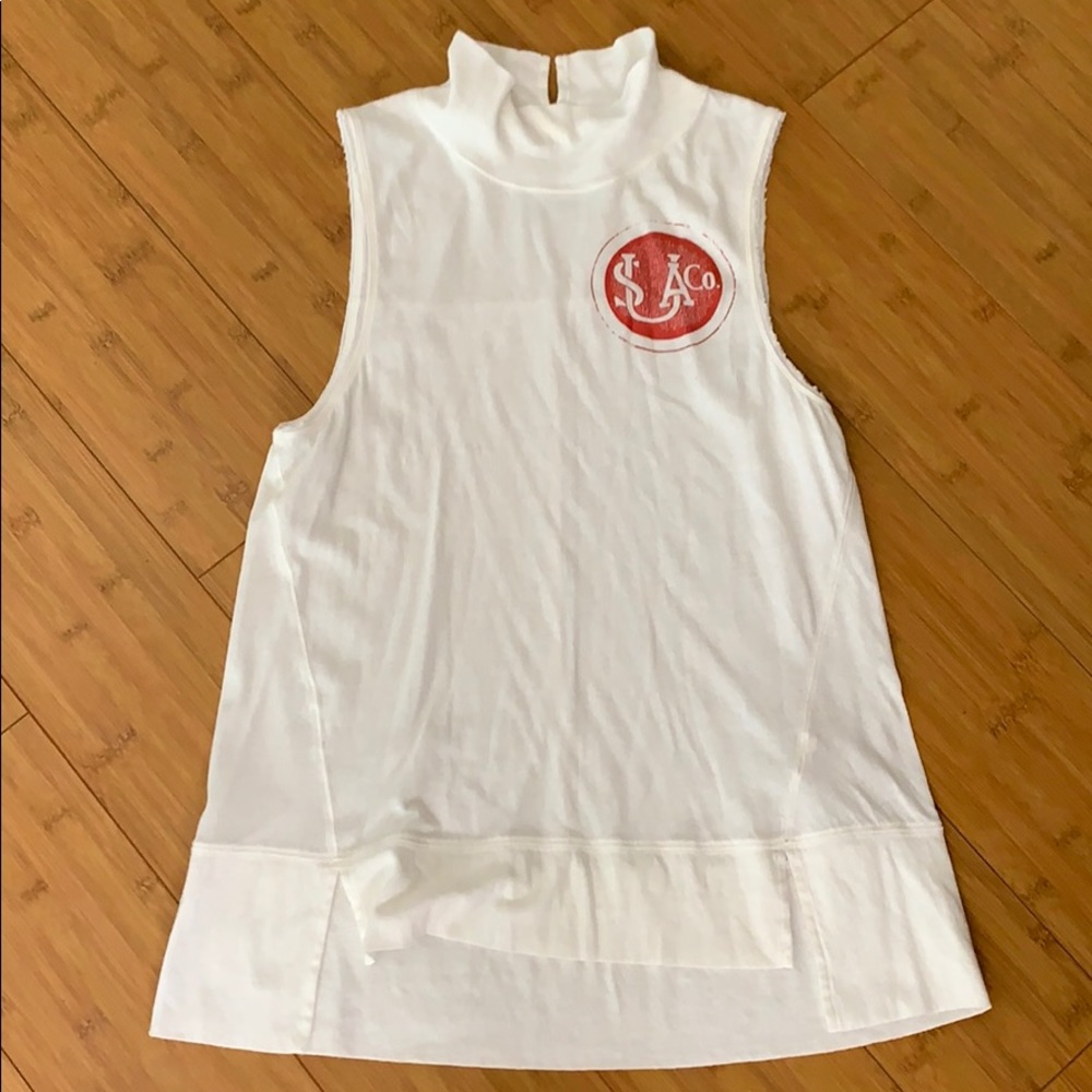 Free People Mock neck tank